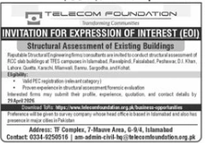 INVITATION FOR EXPRESSION OF INTEREST (EOI) - Structural Assessment of Existing Buildings